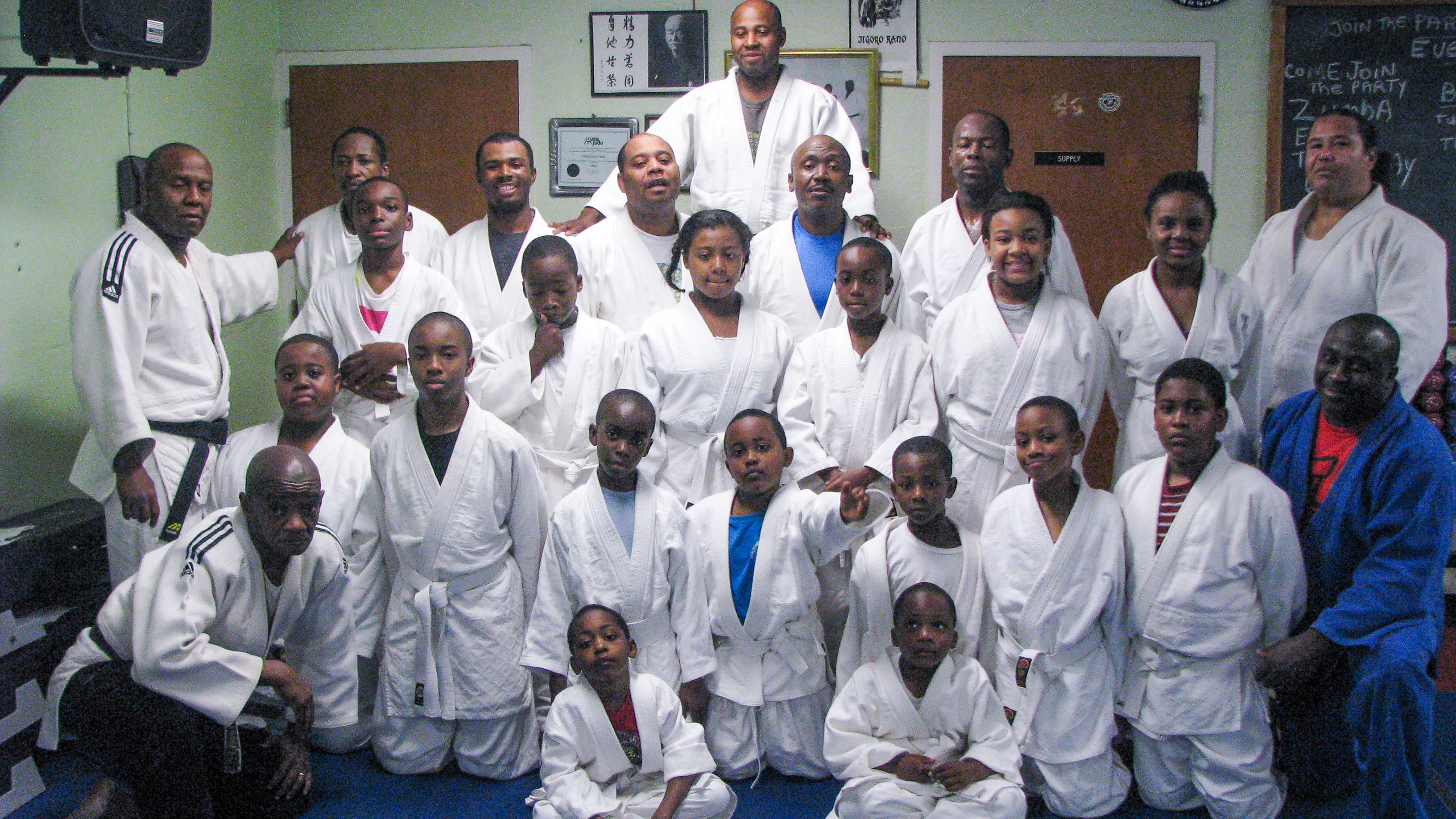 Hempstead Judo Club team photo